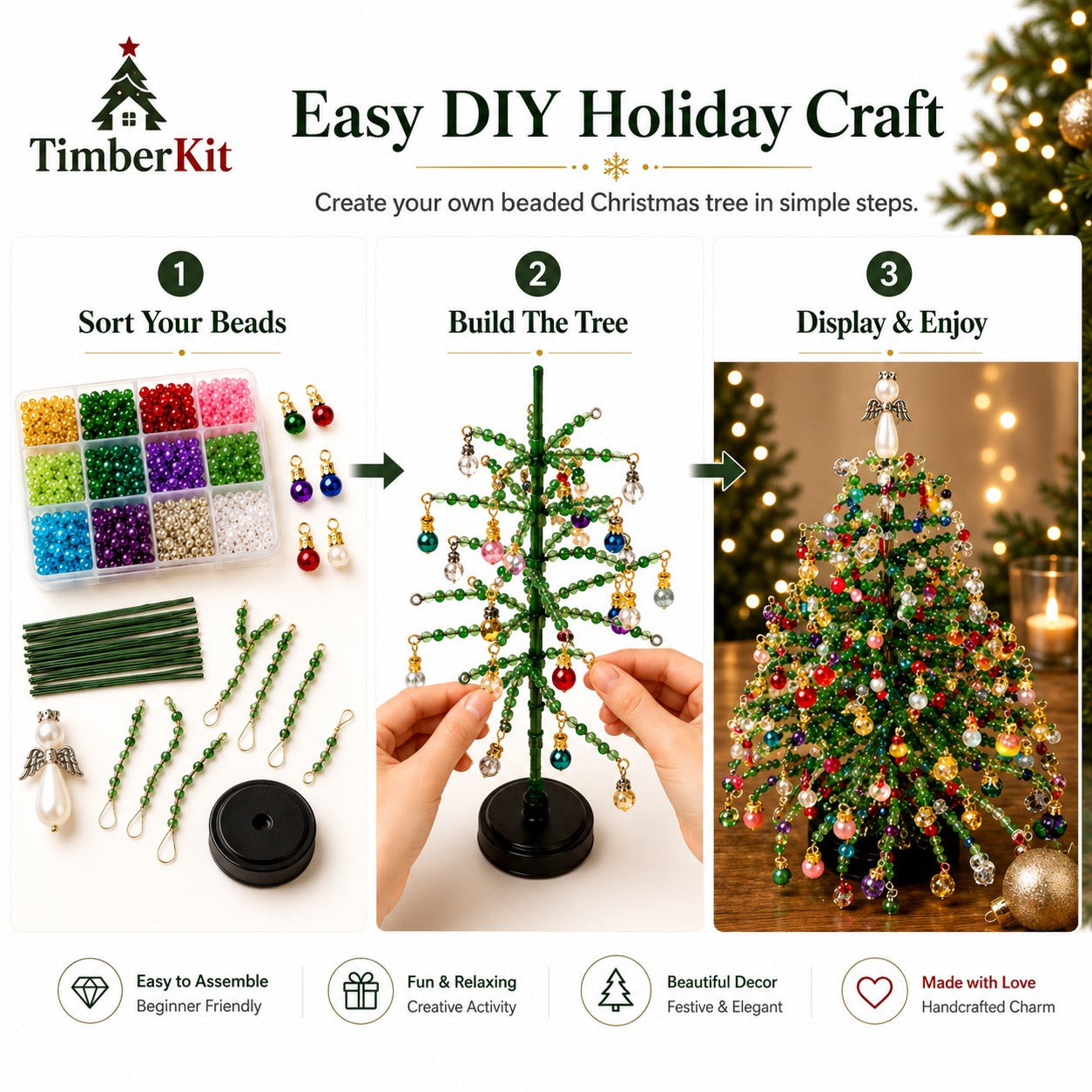 TimberKit™- DIY Beaded Tree